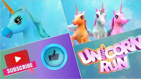 🐴Unicorn run 🏃 game play 👾 NEW VEDIO!