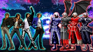 [KOF Mugen] Kyo Kusanagi Team vs Zero Team