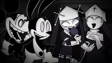 Unknown Suffering V2 - Mickey - Oswald vs Sarvente -Taki ( FNF Unknown Suffering V2 Cover)