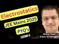 Electrostatics PYQ JEE Mains 2025| Lecture-3| Physics| Akshay Tiwari Sir| JEE Mains 2026
