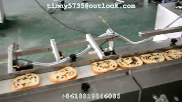 Auto slice bread packaging machine,Auto Cake flow wrapper machine