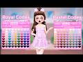 Pastel Palette Codes 🌸✨ | Aesthetic Color Codes For Dress To Impress 🎨💖 #dresstoimpresscodes #roblox