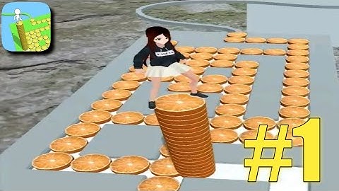 Stacky Dash - Walkthrough Gameplay Part 1 All Levels 1 - 5 for Android, ISO