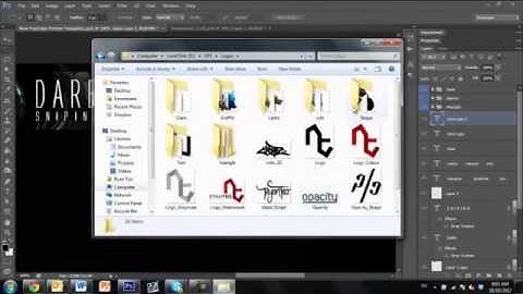 Dualspeedart | DareSnipin Background | By Me and Ryan Teo