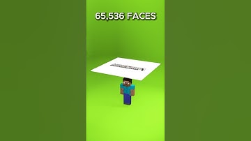 Steve Vs Cloth Simulation in Blender #blender #minecraft #asmr #satisfying #3d