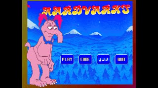 Aardvarks (1994) from Galaxya Software on the Amiga - Lemmings clone long play