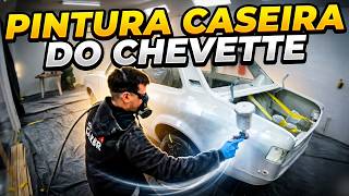 PINTURA CASEIRA DO CHEVETTE QUE FICOU 20 ANOS PARADO!