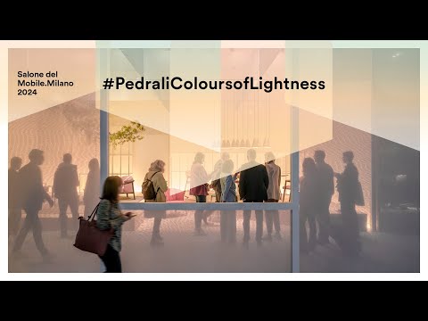 #PedraliColoursofLightness at Salone del Mobile.Milano 2024 - 6 Days at the fair - video from Pedrali