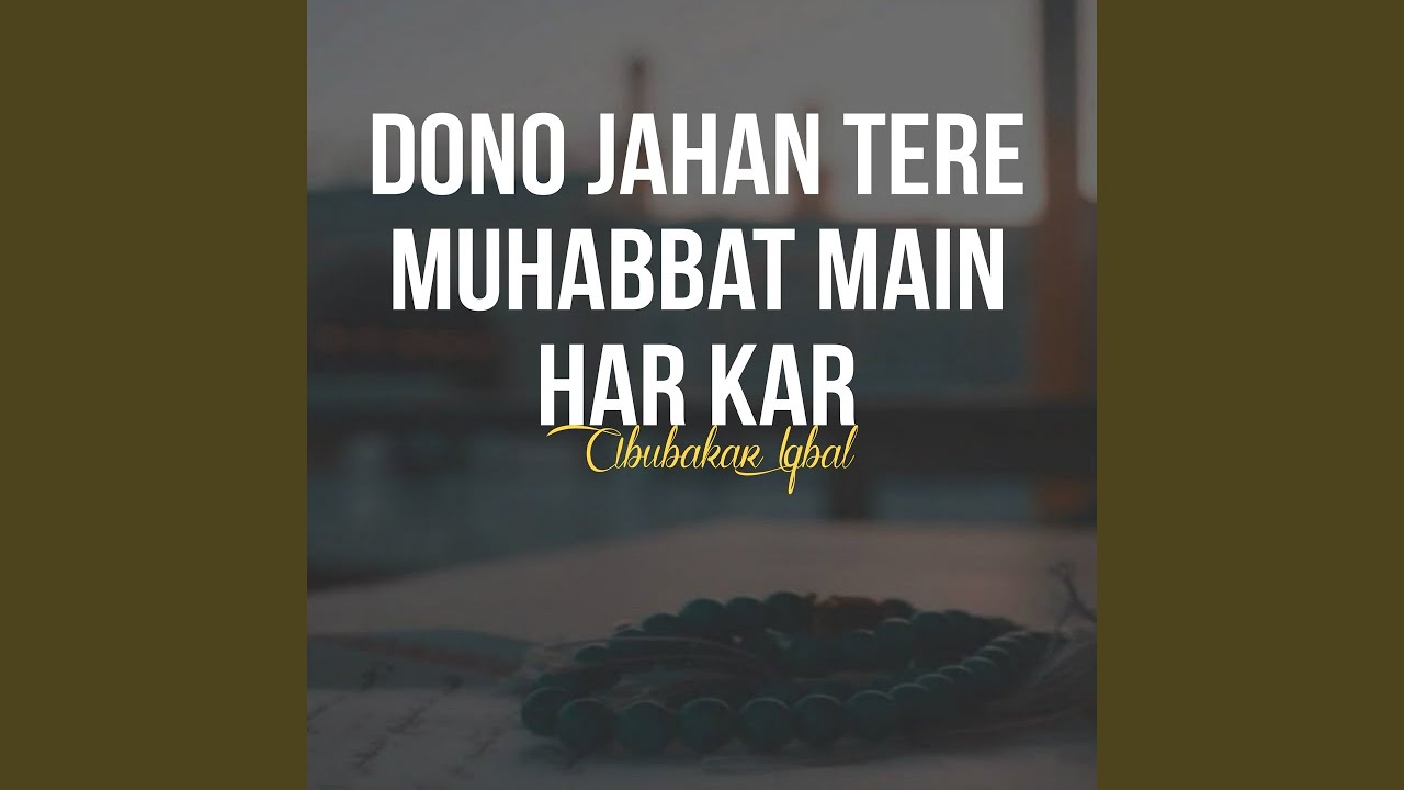 Dono Jahan Tere Muhabbat Main Har Kar