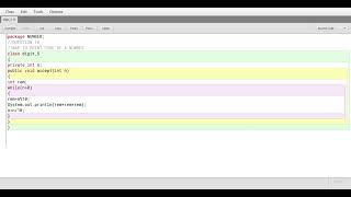 Blue Java : wap to find cube of a given number