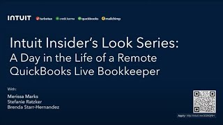 Intuit Insider's Look Series: A Day in the Life of a Remote QuickBooks Live Bookkeeper