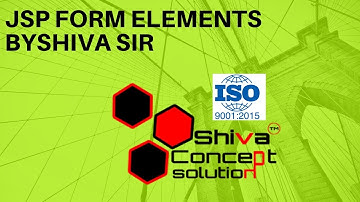 HTML Form Element in JSP Web Pages By Shiva Sir in Hindi,How to create jsp form,JSP  to HTML FORM