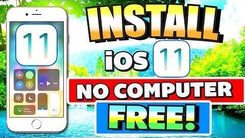 INSTALL iOS 11 Beta FREE! NO DEVELOPER ACCOUNT NO COMPUTER!!! on iPhone, iPad, iPod + FEATURES