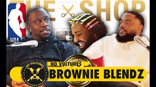 Brownie Blendz on NBA relationships, working on The Shop &  spin off show The Line Up & Drake house