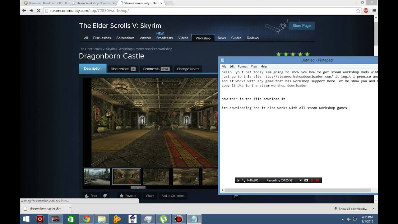 How to download steam workshop mods without a steam account