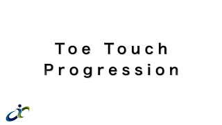 Toe Touch Progression