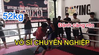 Lê Hữu Toàn giao lưu boxing Tất Hoàng Thanh round3| Khải Boxing