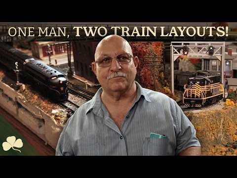 One Man, Two Train Layouts! - Tom Baughman’s HO and N Scale Railroads