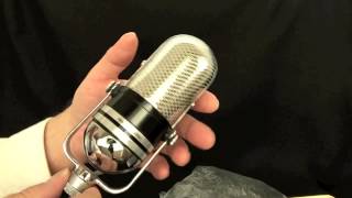 Vintage Realistic pill microphone RCA 77 style at collectornet.net