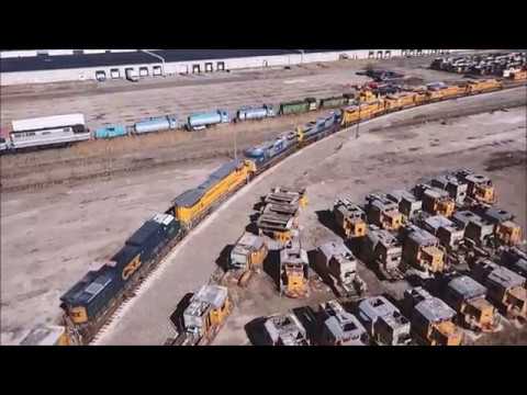Ohio Commerce Center Lordstown Ohio a Drone Video