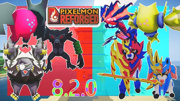 Minecraft Pixelmon Update Mod Showcase 8.2.0 - LEGENDARY! -   ✦ (TempestNotFainted)