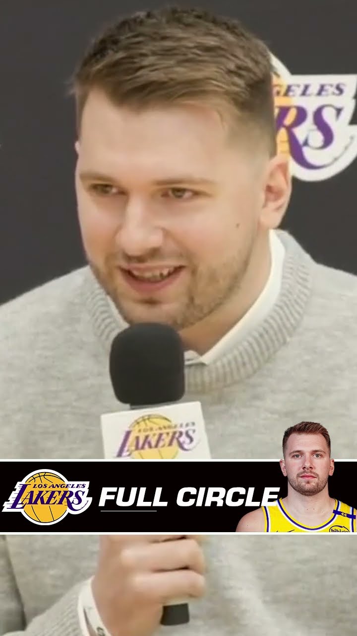 The full circle moment for Luka Doncic ❤️