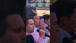 The Tenors Singing Oh Canada at the David Foster Foundation 40th Anniversary Concert