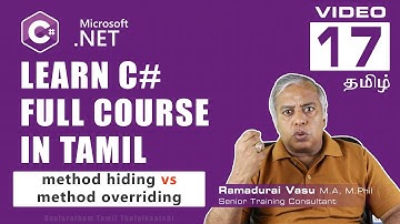 Overriding vs Method Hiding in C# | Explained Clearly in Tamil