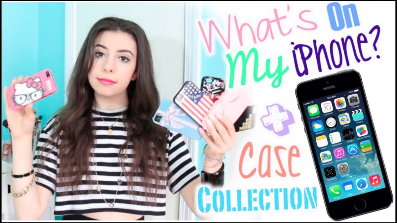 What's On My iPhone 5 + Case Collection! - YouTube