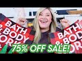 BATH & BODY HUGE WINTER SALE HAUL 2021!