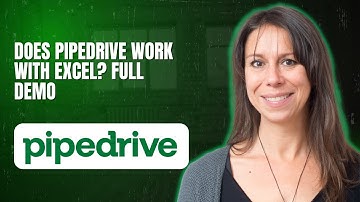 Does Pipedrive Work With Excel Full Demo