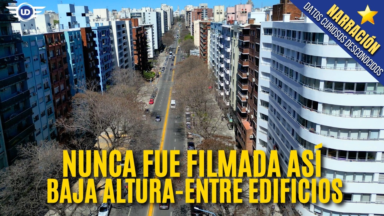 ⭐Avenida del Libertador: hermosos edificios y curiosidades narradas✨ Uruguay Drone videos Montevideo