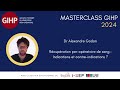 Masterclass gihp 2024  rcupration de sang peropratoire   alexandre godon