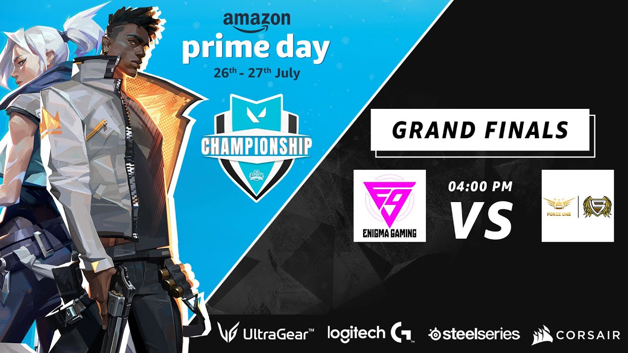 GRAND FINALS | ENIGMA GAMING VS F1LS ESPORTS | AMAZON PRIME DAY VALORANT CHAMPIONSHIP | DAY 11 | BO5