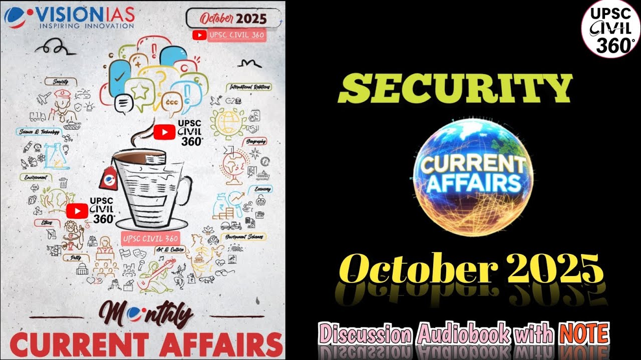 Security | Vision IAS October 2025 Monthly Current Affairs | UPSC GS3 ...