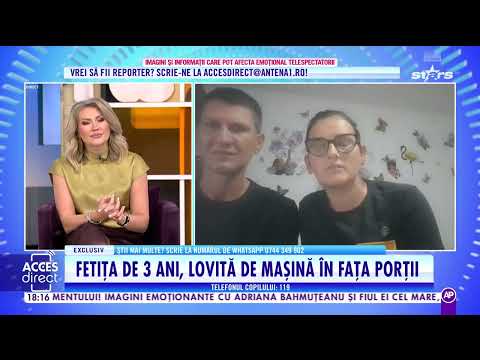 Durerea și revolta părinților care și-au pierdut fetița | Acces Direct | Antena Stars