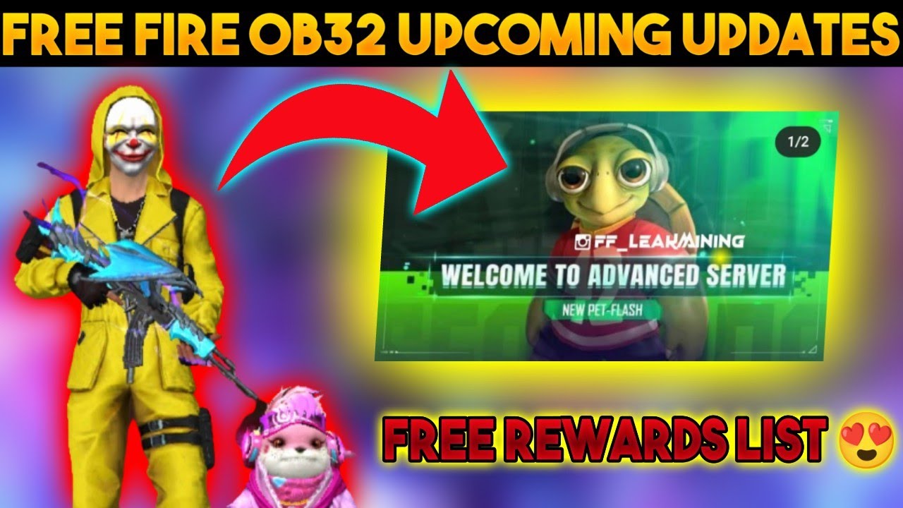 FREE FIRE NEW EVENT | OB32 UPDATE FREE FIRE