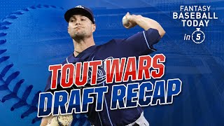 Tout Wars 15-Team Roto Draft Recap! Picks & OBP Strategy Advice | Fantasy Baseball Advice