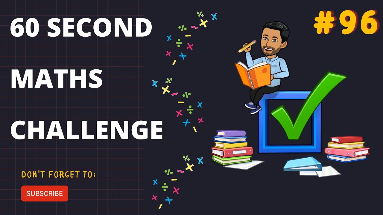 Maths Blast Challenge: Can You Solve the Ultimate Math Puzzle in 60 ...
