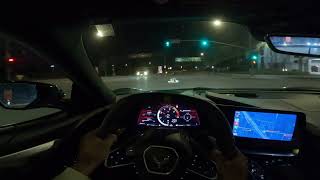 How to Drive a RARE 1/1000 C8.R (Night Drive)