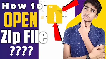 How to open Zip file | Zip file ko kaise open kare | How to open zip file in mobile phone - Tech4Say