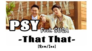 PSY feat Suga - That That SUB INDO [Terjemahan Indonesia]