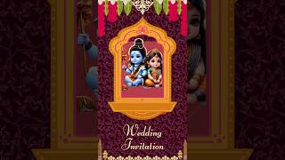 customized wedding invitation video📸 Comment 📩 just 299/-#customized#customizedsongs#customizedgifts