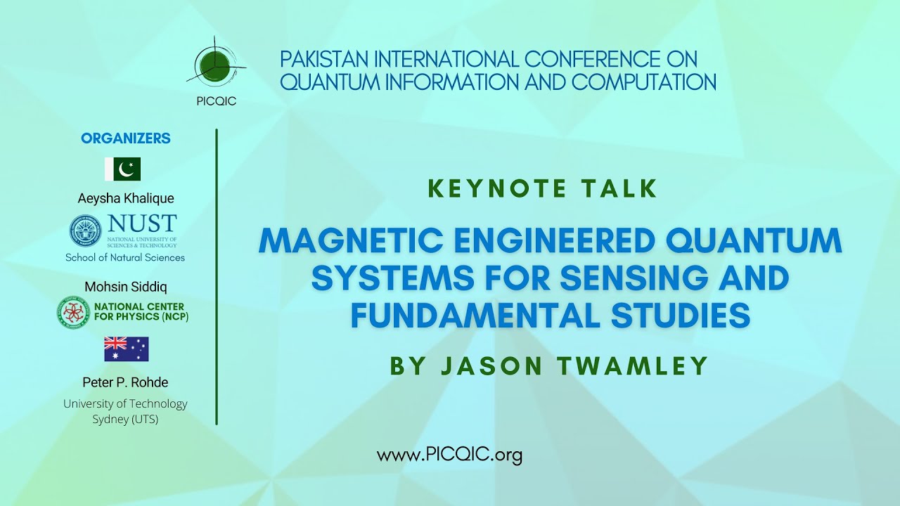 Magnetic Engineered Quantum Systems for Sensing & Fundamental Studies | Jason Twamley | Keynote Talk