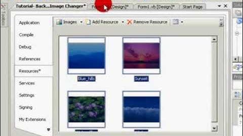 Visual Basic 2008 Background Image Changer