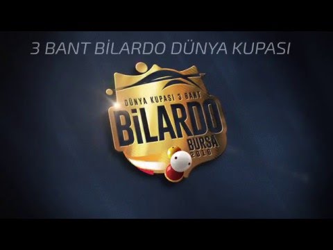 TBF 2016 3 Bant Bilardo Dünya Kupası Tanıtım Filmi