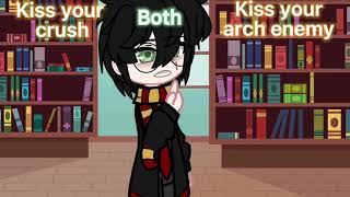 Kiss your crush or Kiss your Arch | Drarry | Resimi