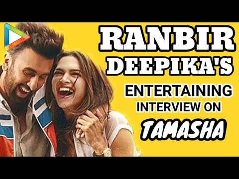 Ranbir Kapoor Deepika Padukone Fun Filled EXCLUSIVE Interview On Tamasha 