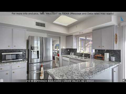 250 W Esperanza Boulevard, Green Valley, AZ home video tour