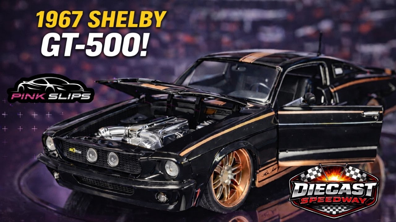 🔥 1967 Shelby GT-500 Pink Slips Edition | Jada Diecast Unboxing & Review